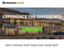 Tablet Screenshot of premierlister.com
